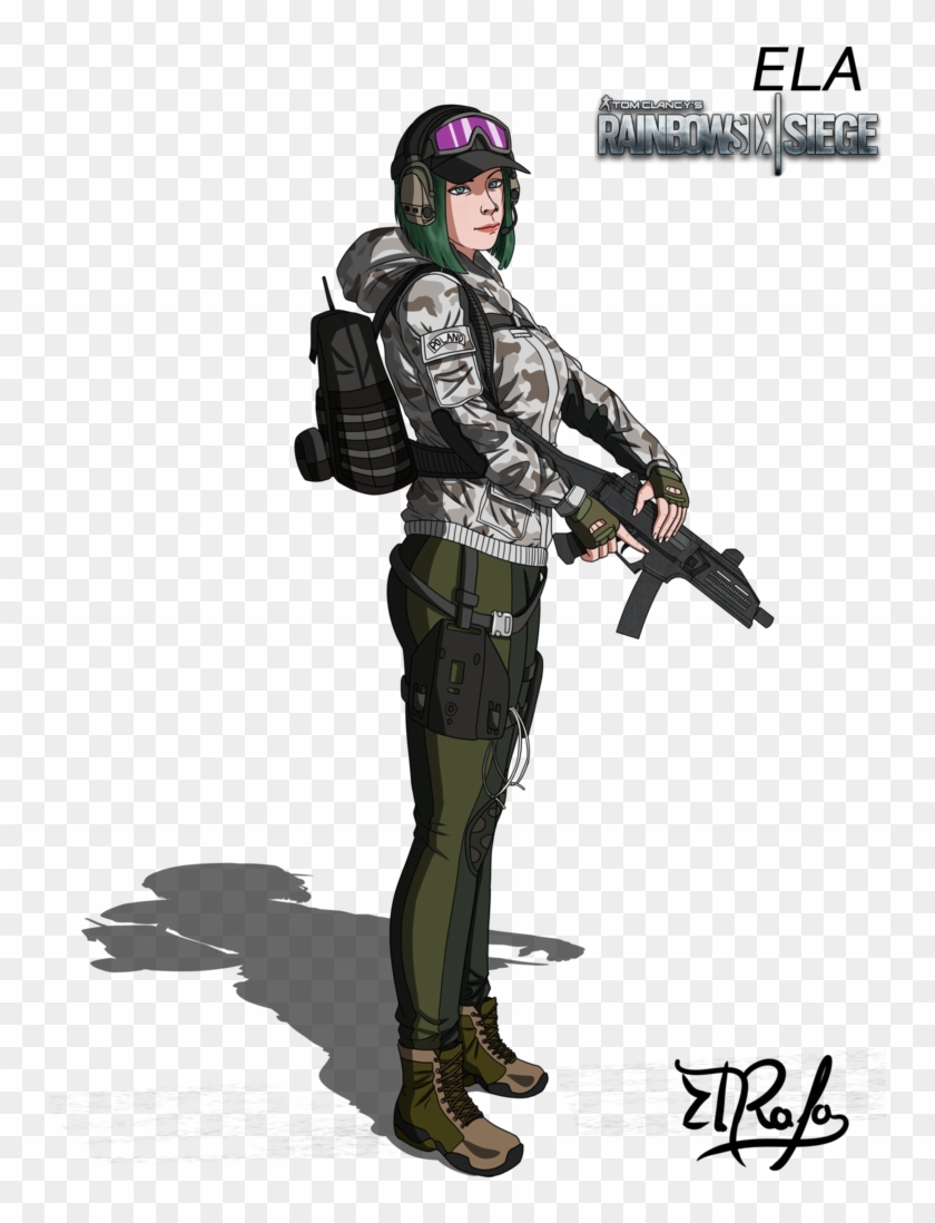 View Samegoogleiqdbsaucenao Ela By Zrafa2-dbux3uo , - Gta San Ela Rainbow Six Siege Clipart #3944268