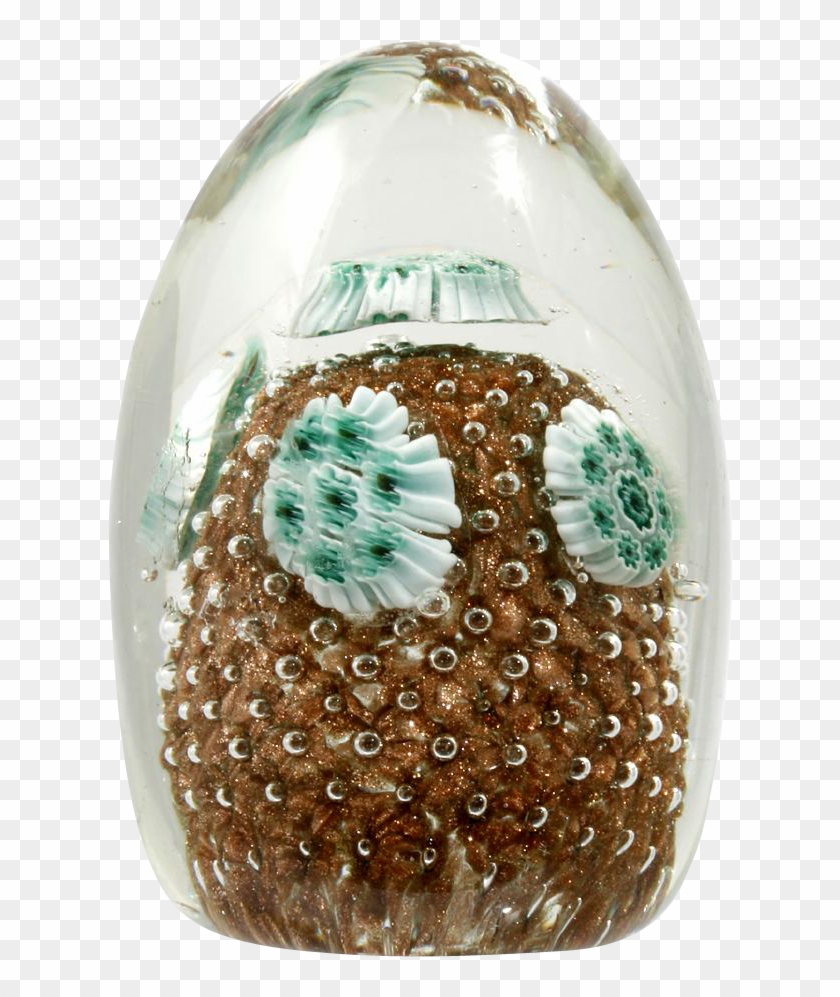 Fratelli Toso Art Glass Paperweight Murano Italian - Egg Clipart #3944269