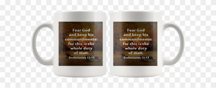 Fear God And Keep His Commandments - Beer Stein Clipart