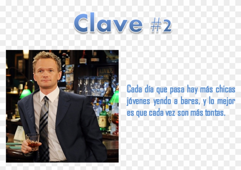 6 - Barney Stinson How I Met Clipart #3944531