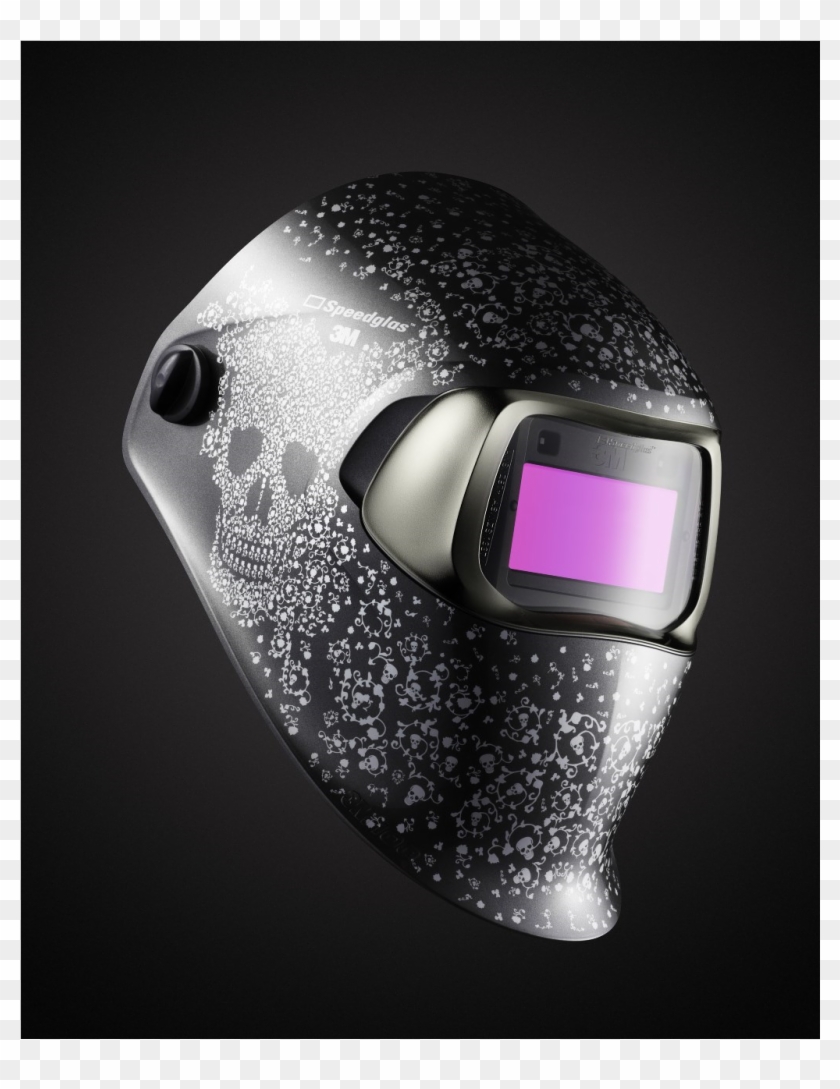 3m™ Speedglas™ Skull Jewels Welding Helmet - Motorcycle Helmet Clipart #3944803