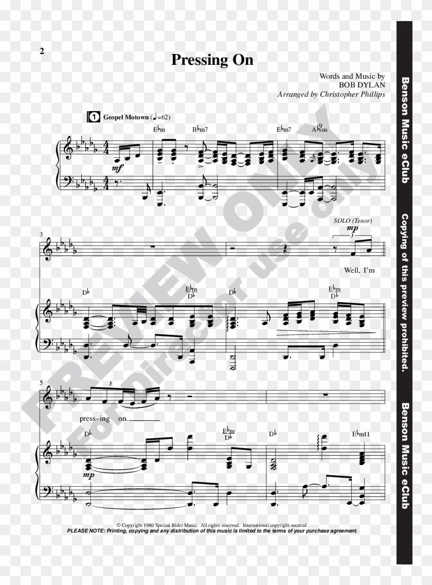 Product Thumbnail 1 - Chain Breaker Sheet Music Clipart #3945098