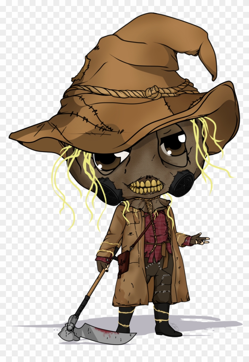Chibi Scarecrow By Mibu No Ookami Batman Show, Im Batman, - Chibi Scarecrow Clipart