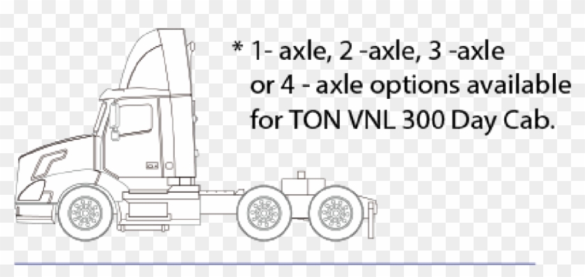 Tonkin Replica Volvo Vnm - Volvo Vnl Drawing Clipart #3945316