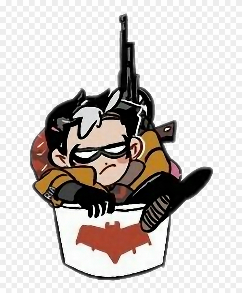 #freetoedit #cute #kawaii #chibi #batman #robin #sweet - Batboys Fanfiction Clipart