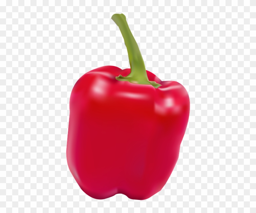 Red Bell Pepper Clipart