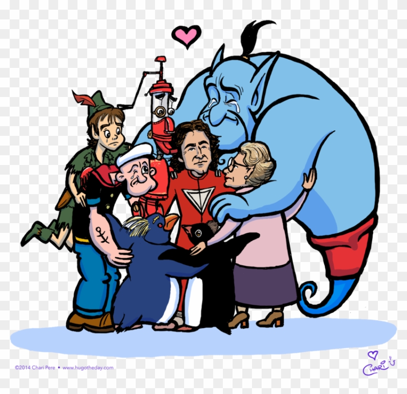 Robin Williams Fan Art , Png Download - Robin Williams And Popeye Clipart