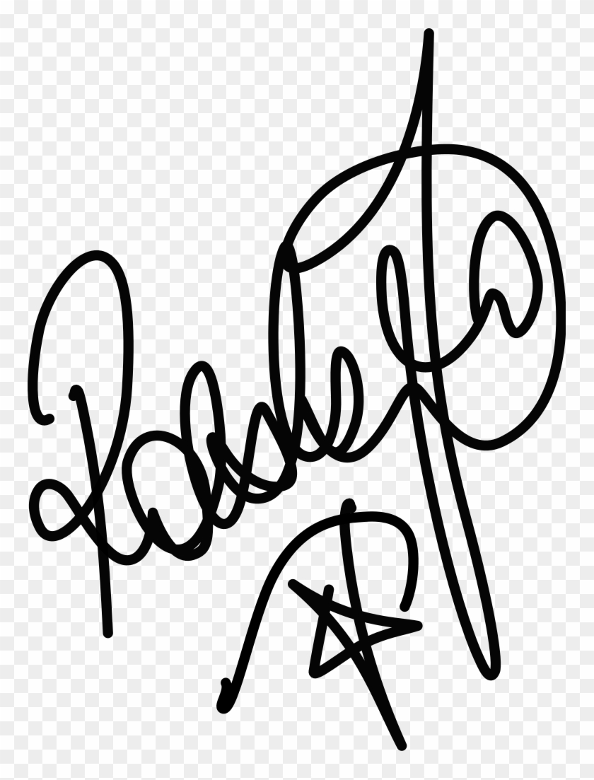 Robbie Williams Signature Clipart #3945637
