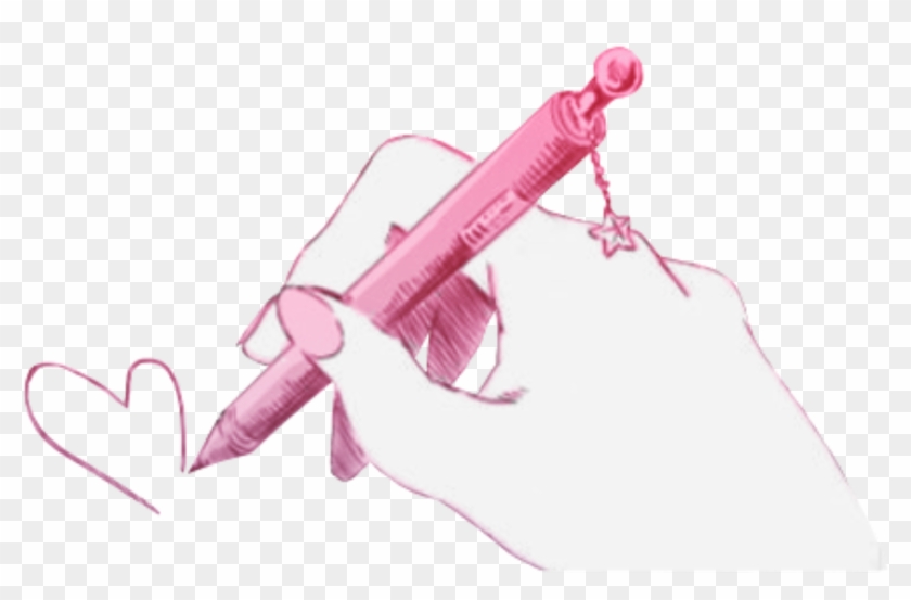 #pen #draw# #doodle #heart #write #hand #manga # - Darkness Clipart #3945716