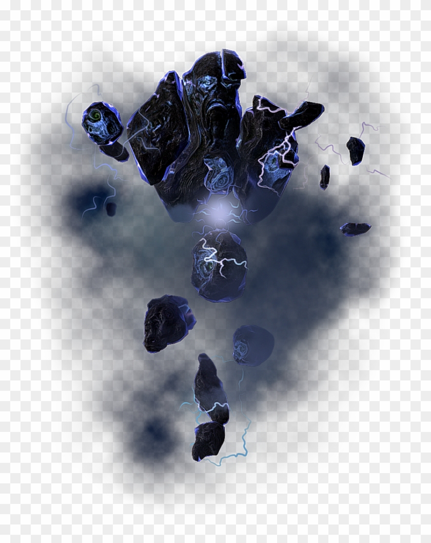 #skyrim #enemy #game #videogame #rock #rocks #lightning - Graphic Design Clipart #3945749