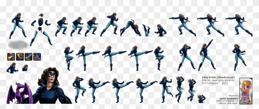 Click For Full Sized Image Kitty Pryde - Crew Clipart