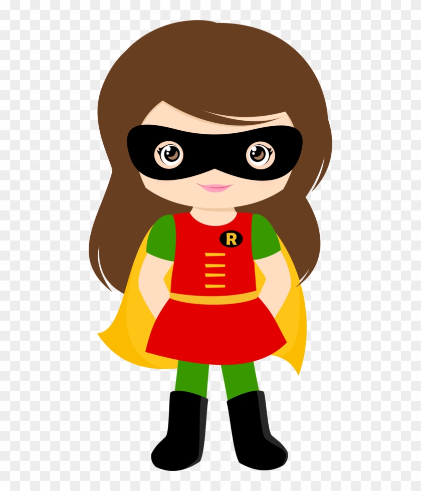 Minus Hero Girl, Batman Party, Batman Birthday, - Super Girls Baby Png Clipart #3946329