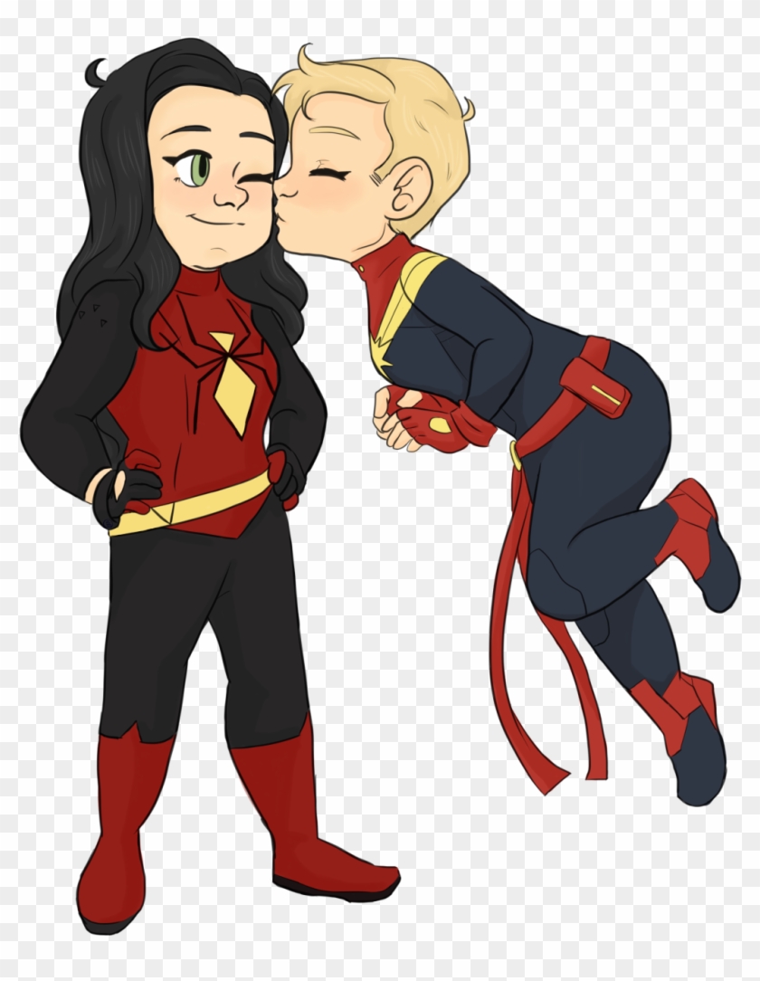 Png - Capitana Marvel Dibujos Animados Clipart