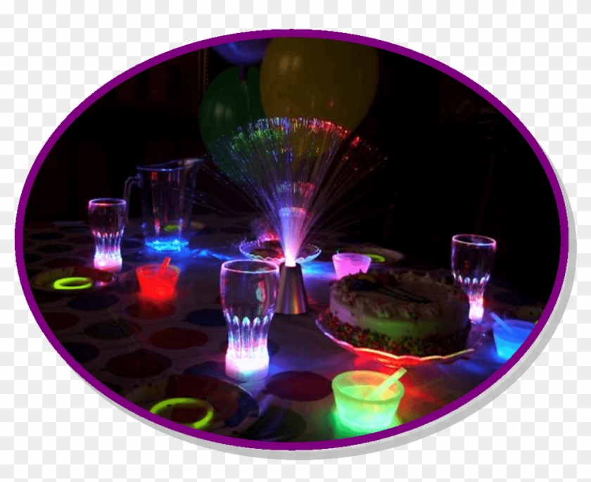 Glow Party Table Centerpieces - Party Clipart #3946958