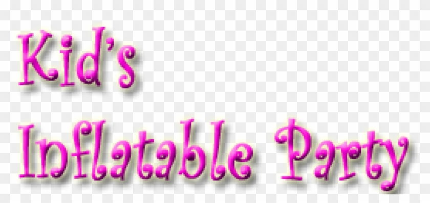 Cropped Kids Inflatable Party Header1 - Graphic Design Clipart #3946985