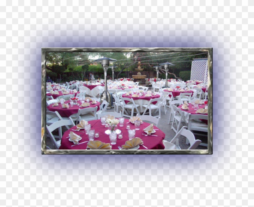 Party Rentals For Your Events In Los Angeles - Table Clipart #3947191