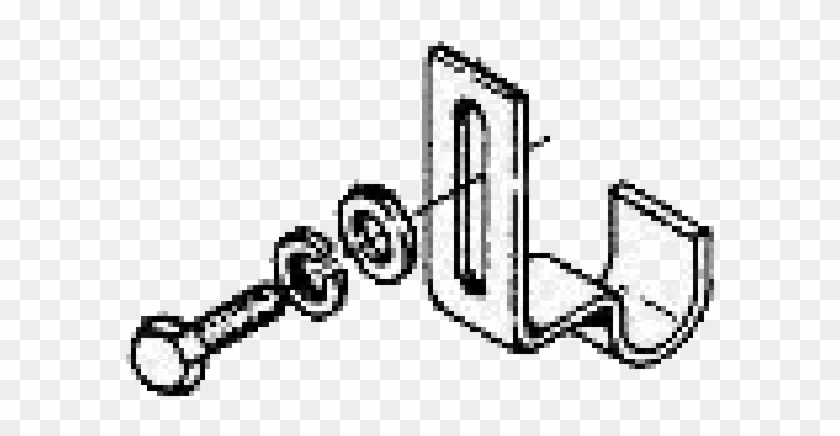 Frame Saddle Tanks - Line Art Clipart