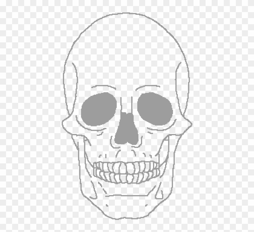 Sugar Skull Base - Skull Clipart