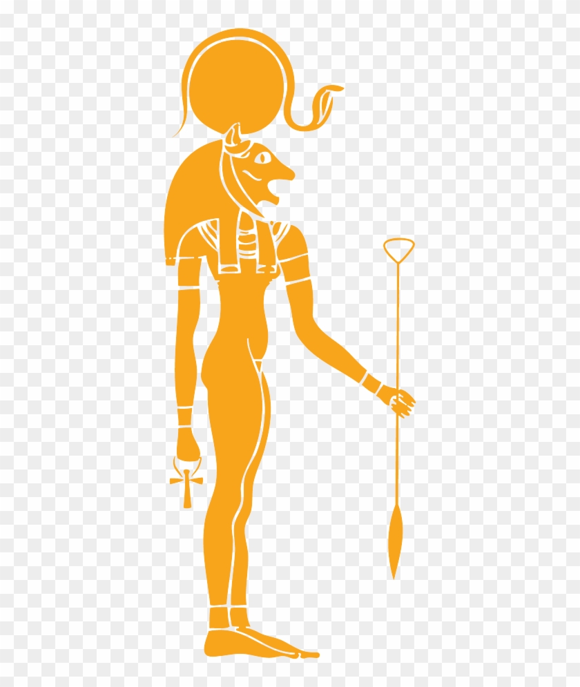 In Egyptian Mythology, Sekhmet Was A Fierce And Violent - Egyptian Gods And Goddesses Clipart #3947893