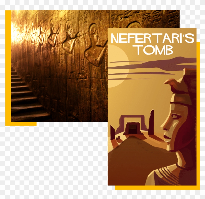 Nefertari's Tomb - Poster Clipart