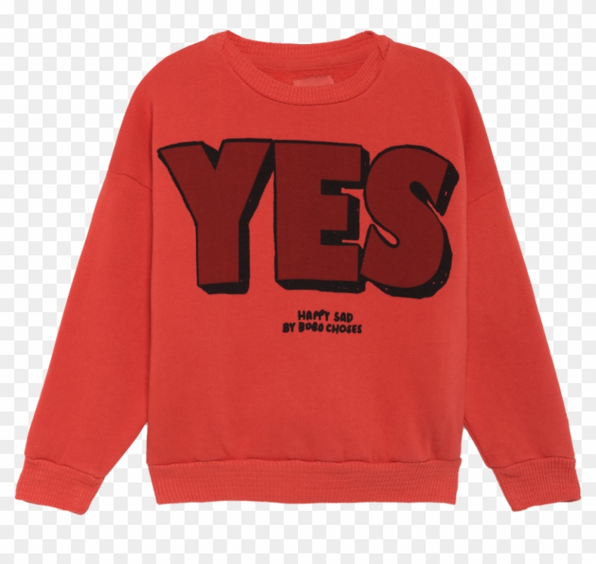Bobo Choses Sweatshirt Yes No - Sweater Clipart #3948181