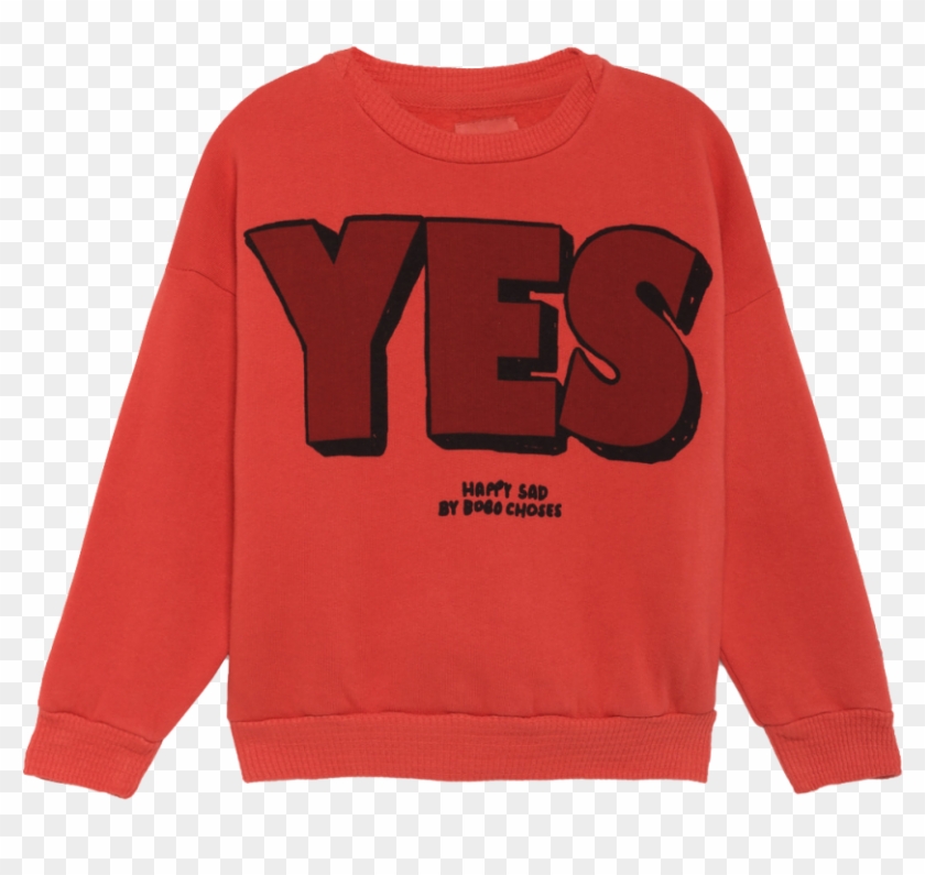 Bobo Choses Sweatshirt Yes No - Sweater Clipart #3948181