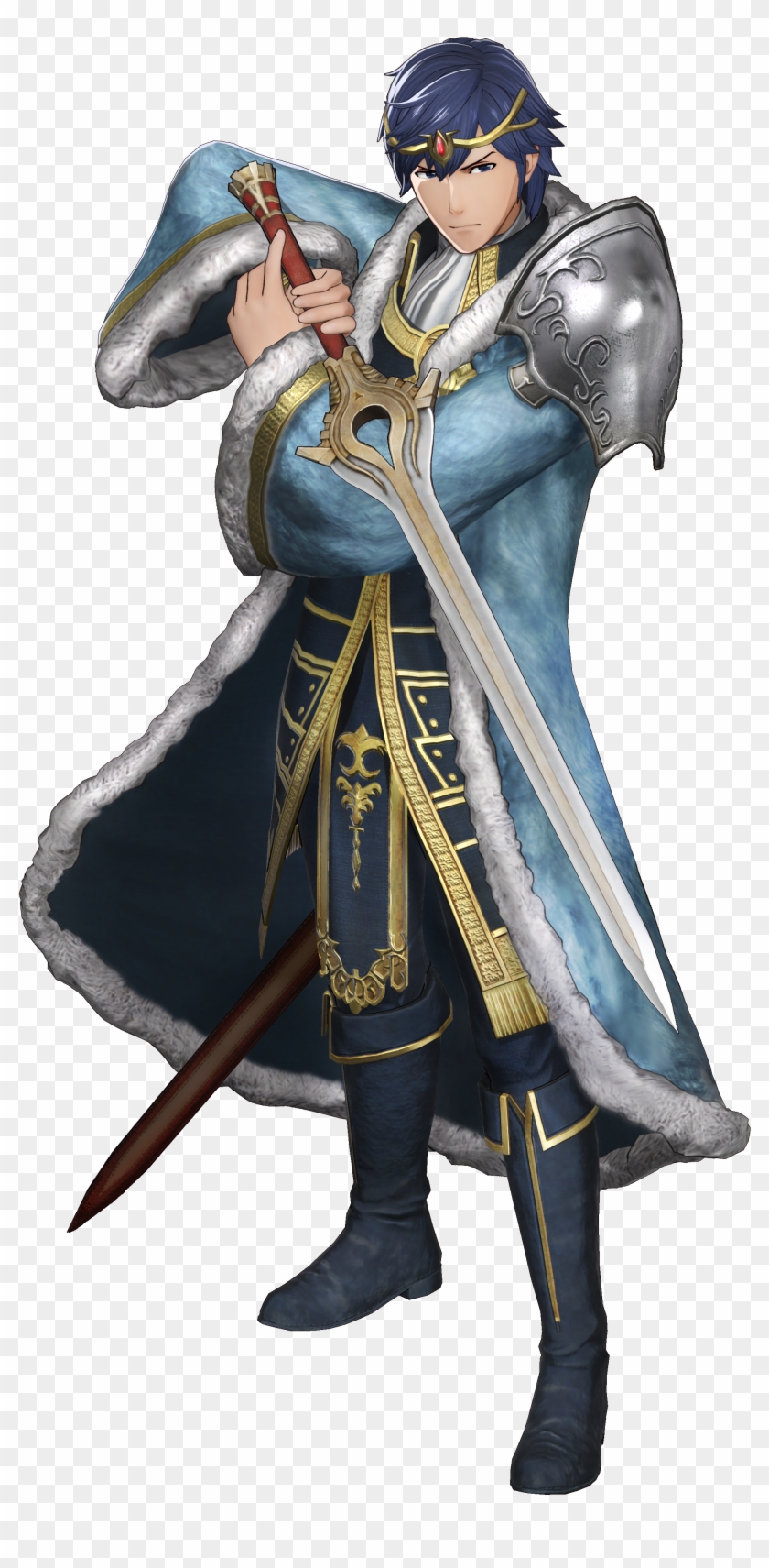 Chrom-exalt - Fire Emblem Warriors Chrom Costume Clipart #3948425