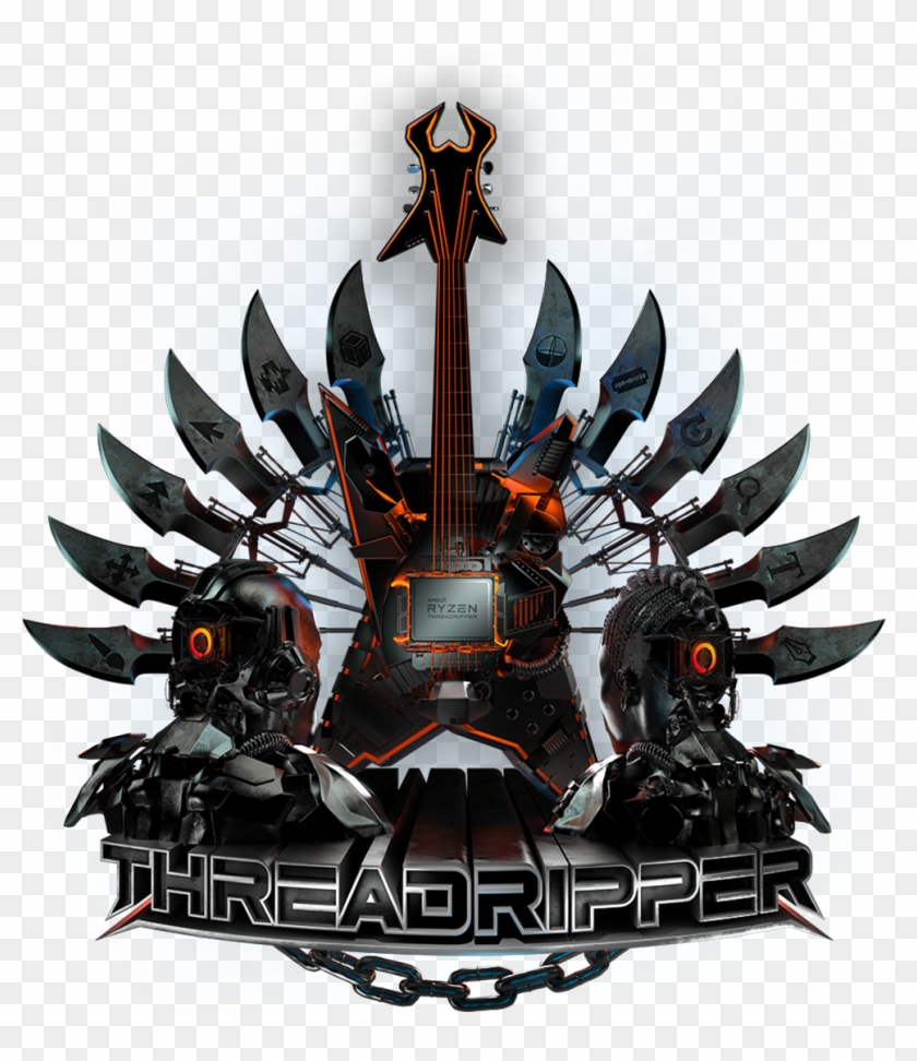 Create With Heavy Metal - Create With Heavy Metal Threadripper Clipart