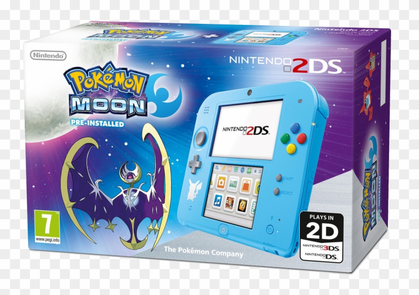 2ds Transparent Alpha Sapphire - 2ds Pokemon Moon Clipart