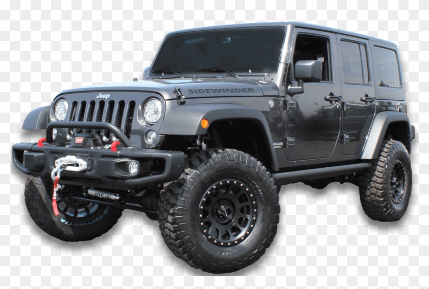 Side Winder Edition - 1996 Black Jeep Wrangler Clipart