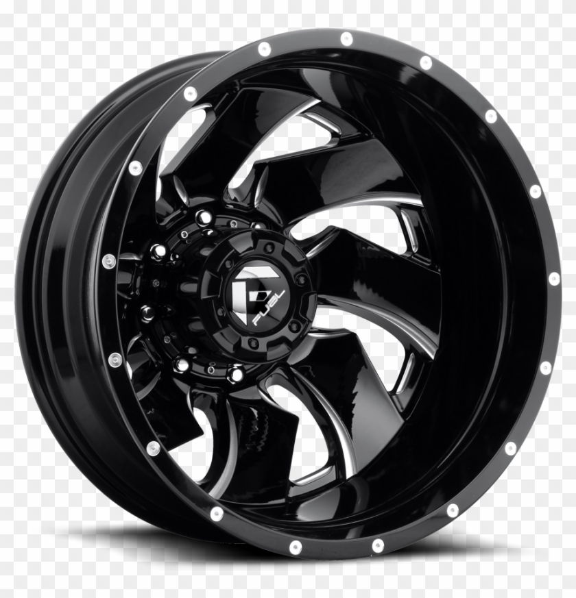 Cleaver Dually Rear D239 - Fuel Off Road Dually Wheels Clipart #3949352