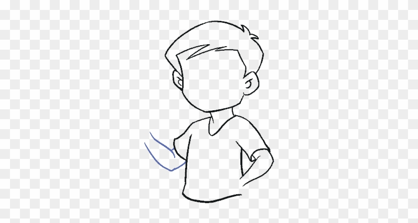 Cartoon Boy Images - Boy Drawing Cartoon Clipart #3949806