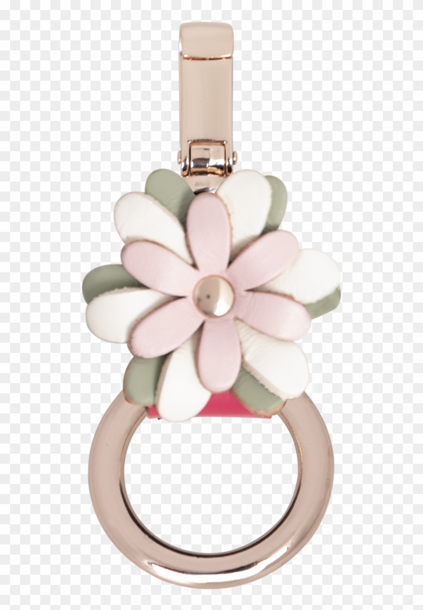 Key Chain Flower Ring - Locket Clipart