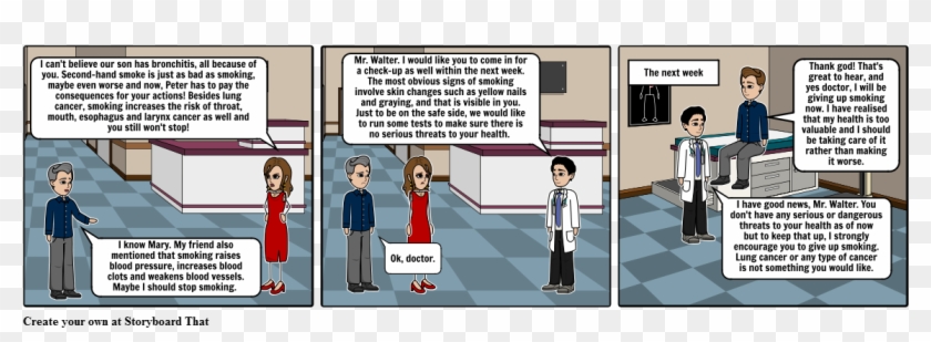 Smoking Kills - Cartoon Clipart