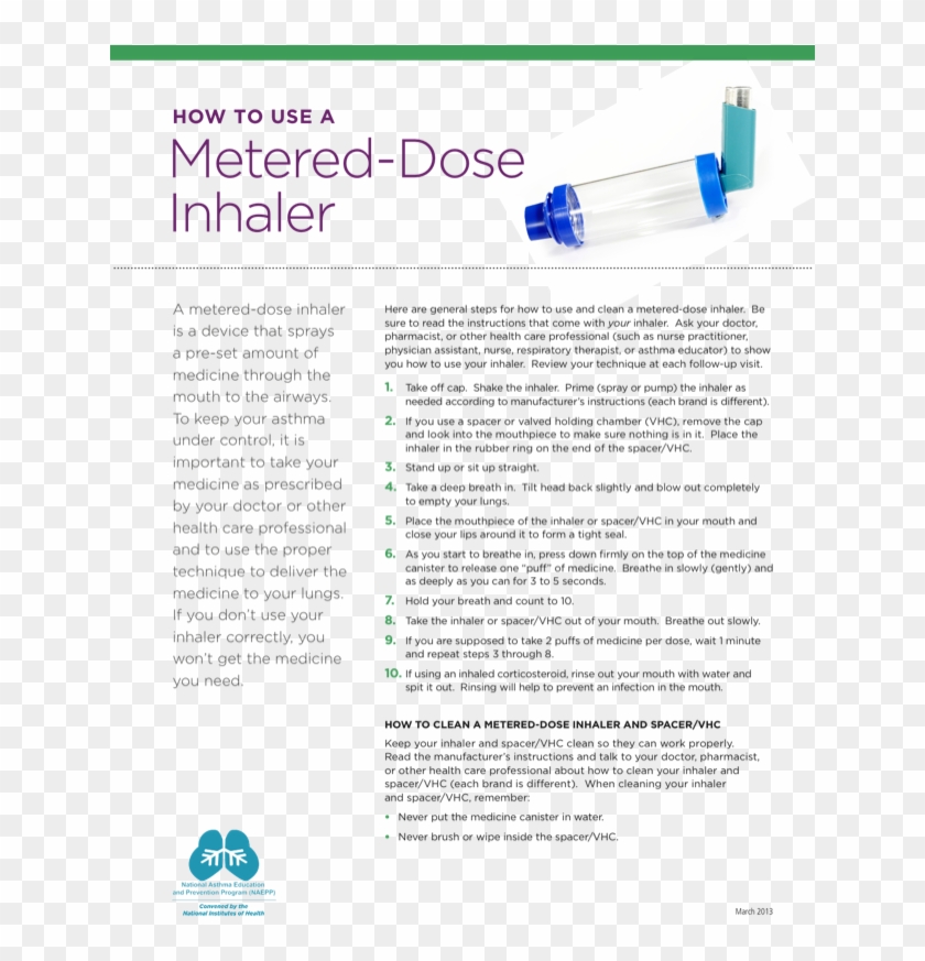 Asthma Tip Sheets - Less Is More Clipart #3950186