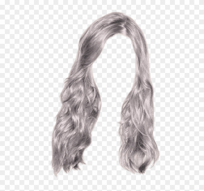 More Long Grey Hair Long Gray Hair, Grey Hair, Art - Lace Wig Clipart #3950646