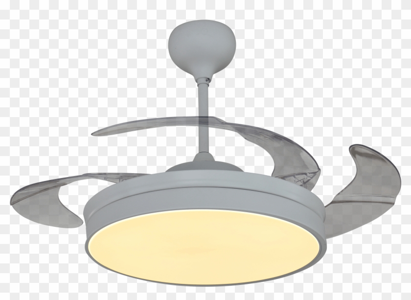 Venus White- Modern High Tech Ceiling Fan - Ceiling Fan Clipart #3950793