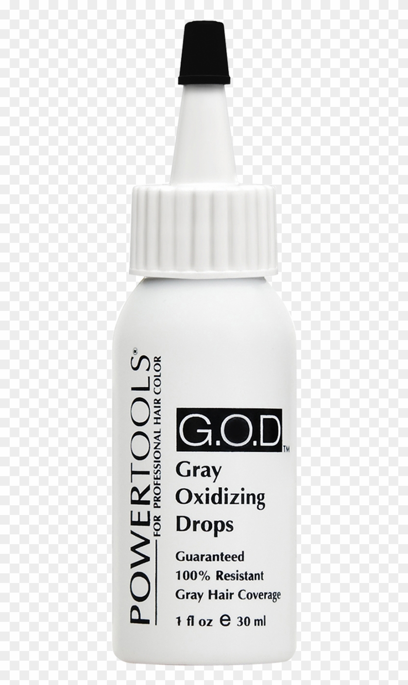 G - O - D - Gray Oxidizing Drops - God Powertools Clipart #3950825