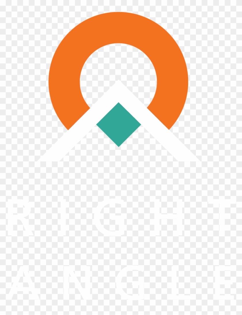 Right Angle Logo - Circle Clipart