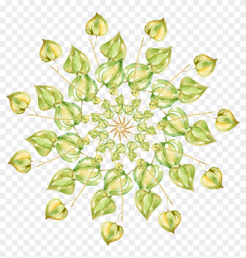 Simple Creative Stylish Plant Png And Psd - Motif Clipart