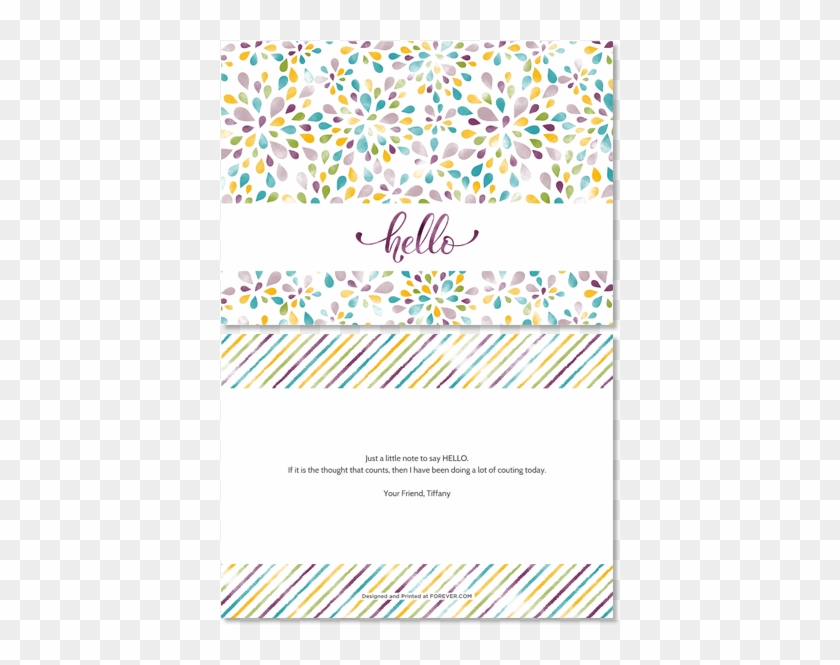 Hello Watercolor Spring - Art Clipart