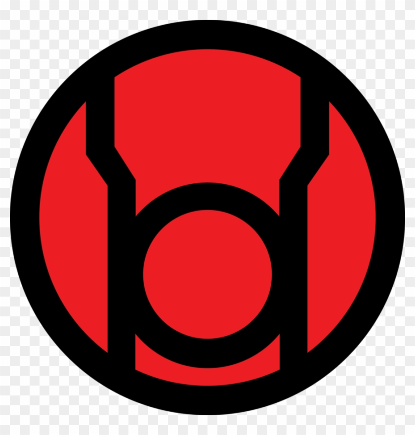 Red Lantern Logo Png - Red Lantern Corps Emblem Clipart #3951566