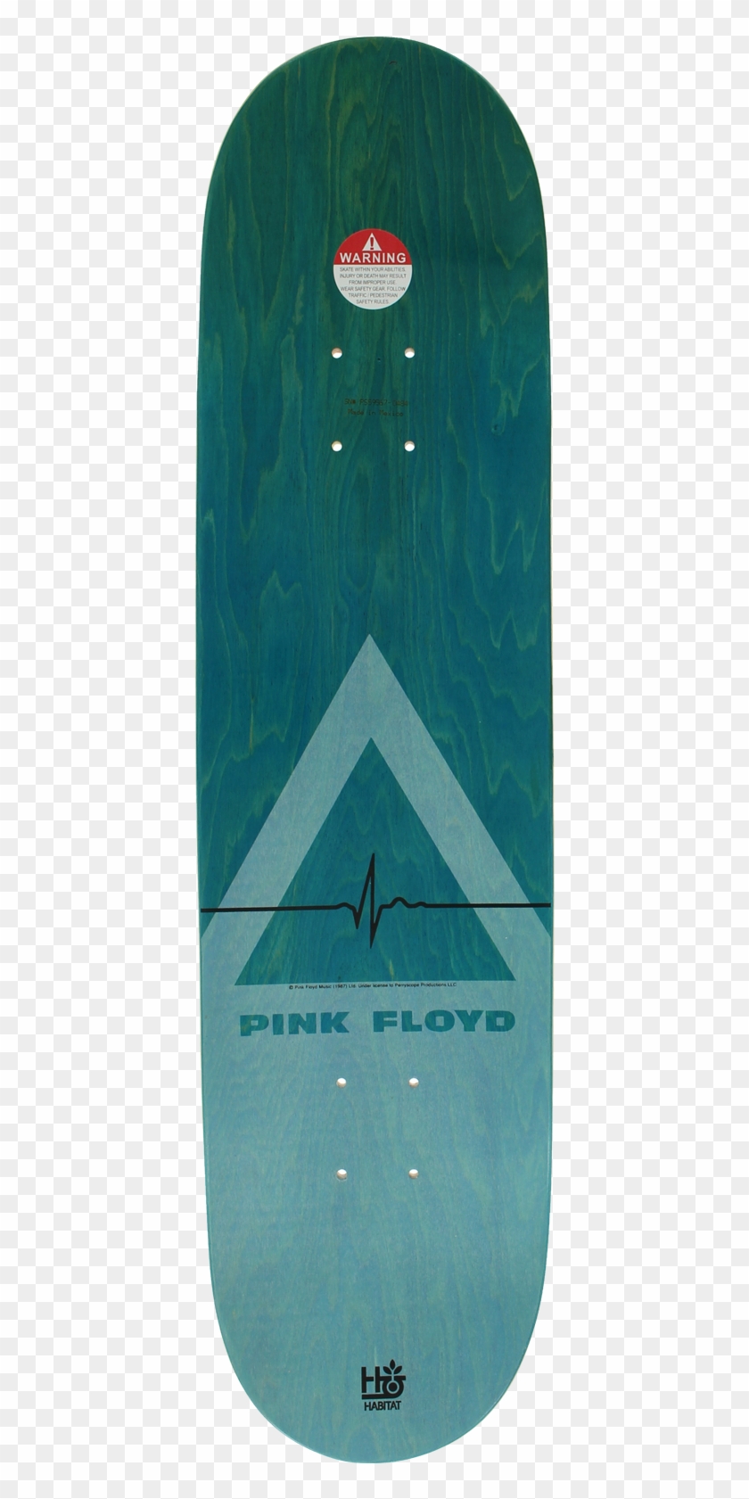 Habitat/pink Floyd Dark Side Of The Moon Skateboard Clipart #3951750