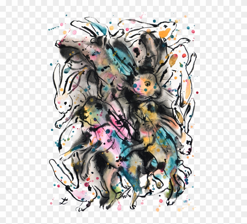 March Hares - Visual Arts Clipart #3951782