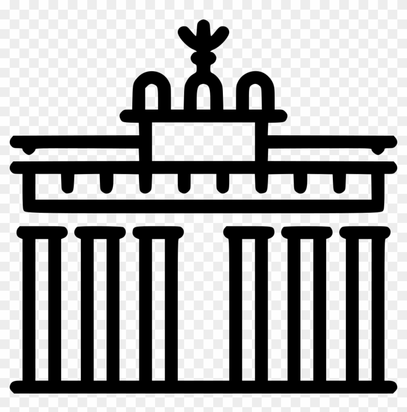 Brandenburg Gate Comments - Brandenburg Gate Picto Clipart
