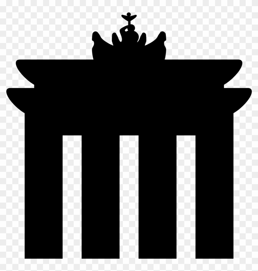 Brandenburg Gate Icon Clipart #3952148
