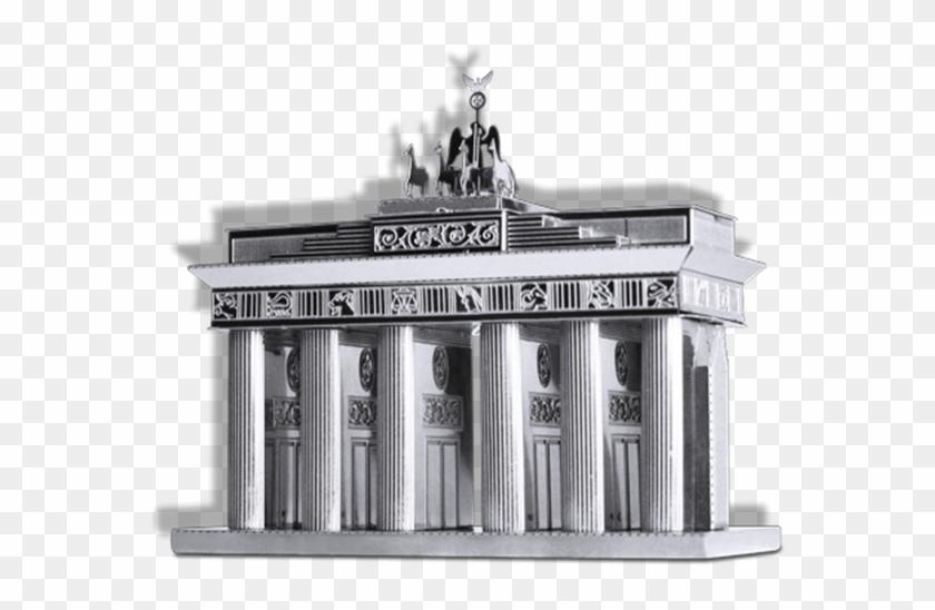Metal Earth Brandenburg Gate 3d Metal Landmark Model - Berühmte Gebäude Clipart
