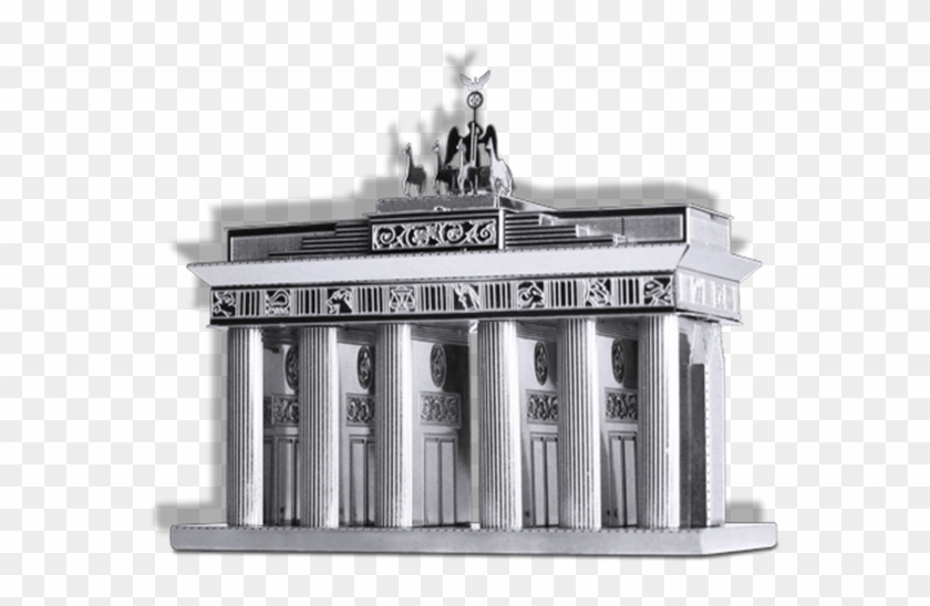 Metal Earth Brandenburg Gate 3d Metal Landmark Model - Berühmte Gebäude Clipart #3952350