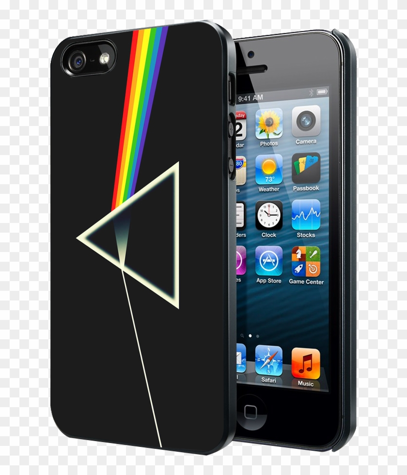 Pink Floyd Prism The Dark Side Of The Moon Iphone 4 - Justin Bieber Ipod Case Clipart