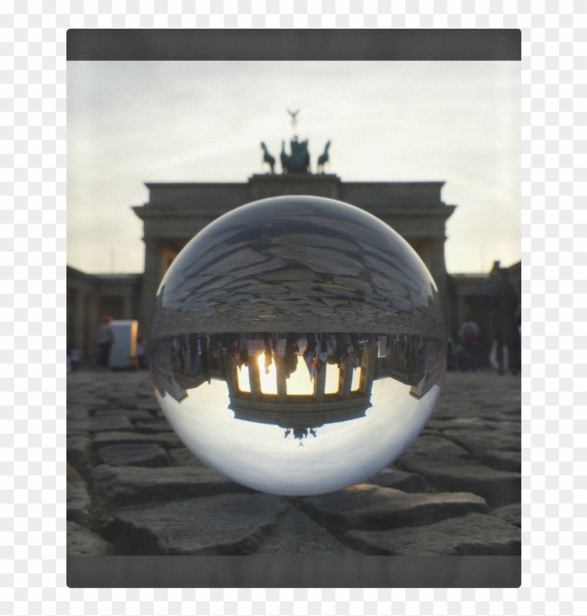 Brandenburg Gate, Berlin Germany / Glass Ball Photography - Brandenburg Gate Clipart #3952502